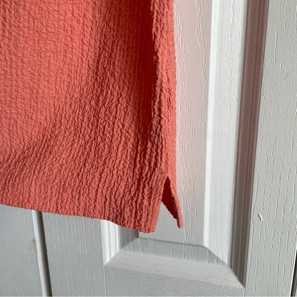 Draper’s & Damon’s Petites Textured Sleeveless Tank Top Women’s L Pink Stretch - Picture 5 of 9